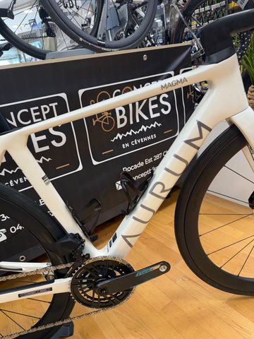 Gebrauchtes Aurum Magma SRAM Force eTap AXS 2026 Road & Gravel, Weiß — Bild 2 von 3