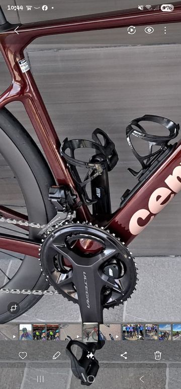 Used Cervélo Caledonia-5 Shimano Ultegra Di2 2025 Road & Gravel, Red — image 3 of 4
