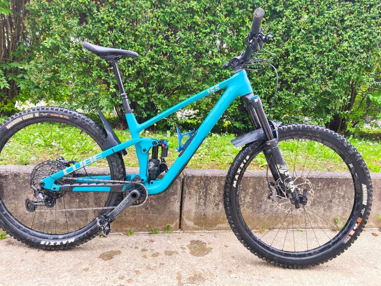 Used CUBE STEREO ONE55 C:62, SLX 29 2024 2024 Mountainbike, Blue, 29 — image 5 of 8