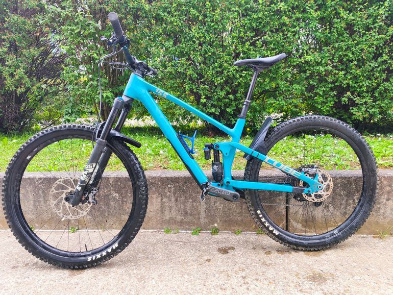 Used CUBE STEREO ONE55 C:62, SLX 29 2024 2024 Mountainbike, Blue, 29 — image 1 of 8