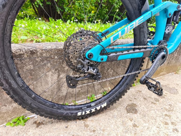 Used CUBE STEREO ONE55 C:62, SLX 29 2024 2024 Mountainbike, Blue, 29 — image 4 of 8