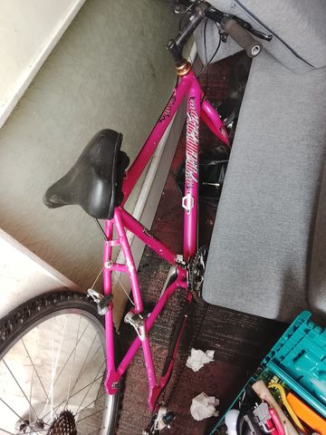 Used MTB Cycletech Custom Frameset 1992 Mountainbike, Purple, 26 — image 2 of 3
