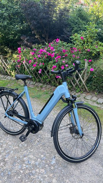Used Kalkhoff Image Shimano GRX 2018 Urban, Blue — image 2 of 12