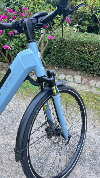 Used Kalkhoff Image Shimano GRX 2018 Urban, Blue — image 3 of 12