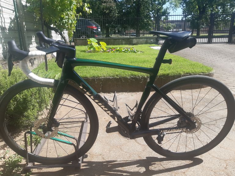 Gebrauchtes Specialized S-Works Tarmac SL7 - Shimano Dura-Ace Di2 2023 2023 Road & Gravel, Grün — Bild 1 von 3