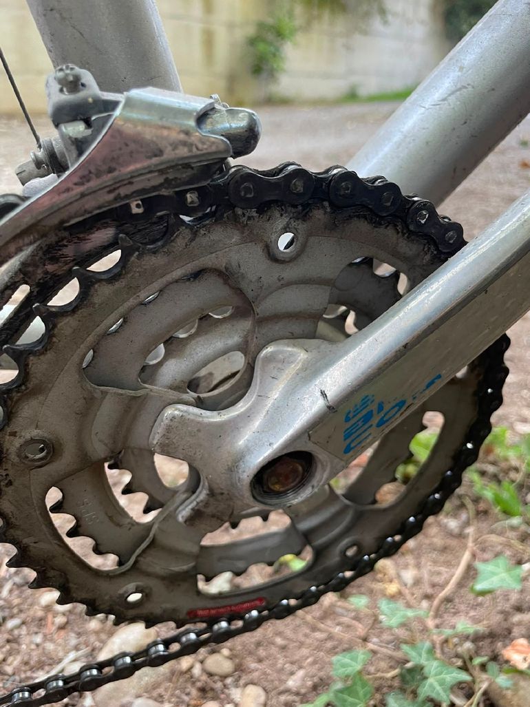 Used Custom Custom Shimano 105 1998 Mountainbike, Light Gray — image 4 of 4