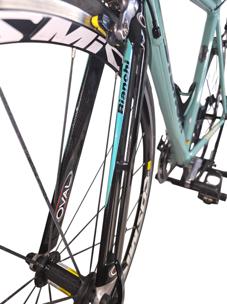 Used Bianchi D2 Crono Reparto Corse 2010 Road & Gravel, Green — image 14 of 29