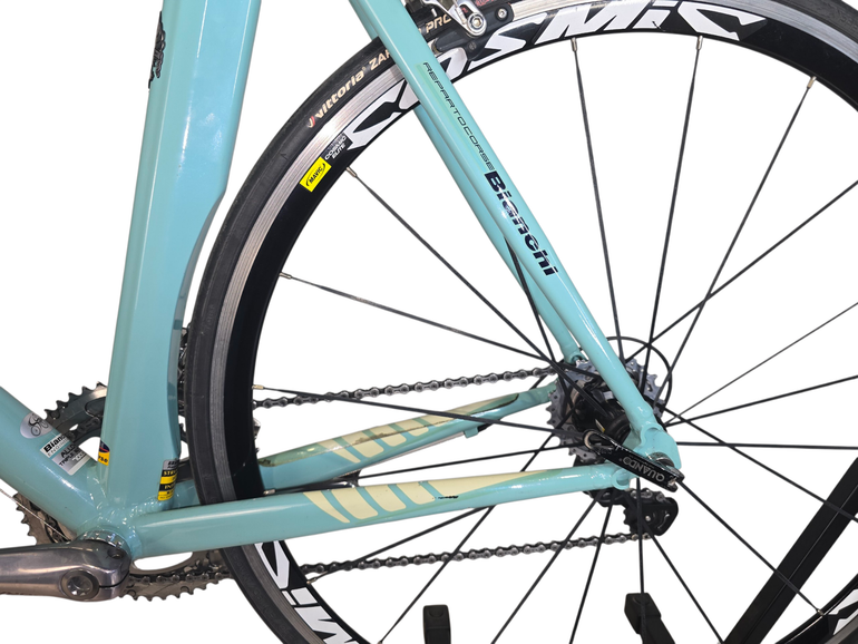 Used Bianchi D2 Crono Reparto Corse 2010 Road & Gravel, Green — image 6 of 29