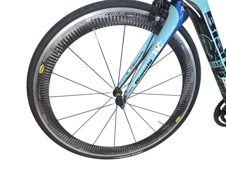Used Bianchi Oltre XR3 Dura Ace Mix 2018 2018 Road & Gravel, Green — image 15 of 36