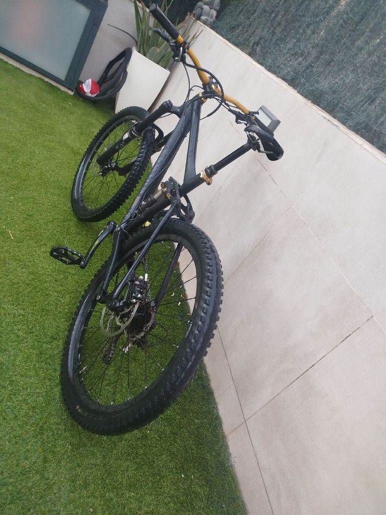 Gebrauchtes Canyon Torque Shimano Deore XT 2012 Mountainbike, Schwarz — Bild 8 von 8