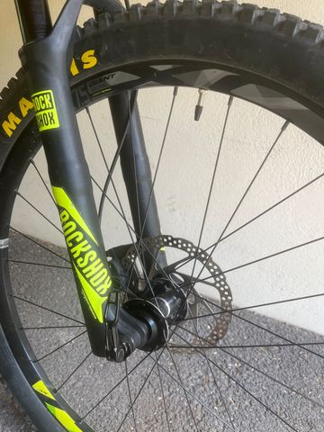 Gebrauchtes Giant Anthem SX 27.5 2016 2016 Mountainbike, Grün, 27.5 — Bild 4 von 10