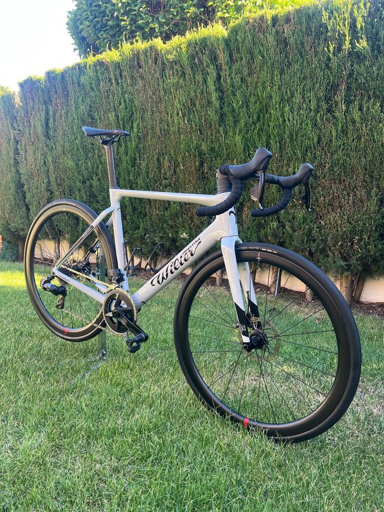 Used Wilier Filante SL SRAM RIVAL AXS D1 2X12S 2025 2025 Road & Gravel, White — image 7 of 8