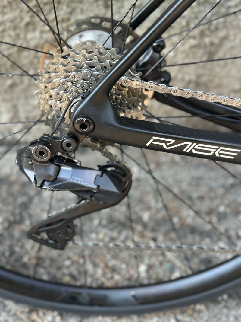 Megamo RAISE 05 SH12 2023 2023 Road & Gravel usato, Nero — immagine 6 di 10