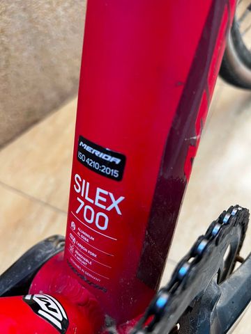 Merida SILEX 700 2021 2021 Road & Gravel usato, Rosso — immagine 2 di 8