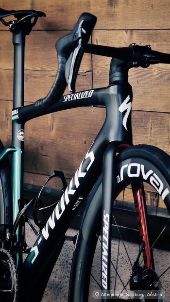 Gebrauchtes Specialized S-Works Tarmac SL7 - Shimano Dura-Ace Di2 2022 2022 Road & Gravel, Schwarz — Bild 3 von 3