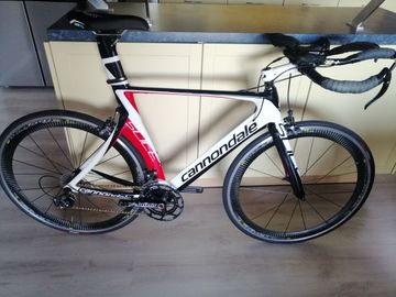 Used Cannondale Slice Shimano Dura Ace 2011 Road & Gravel, White — image 2 of 3