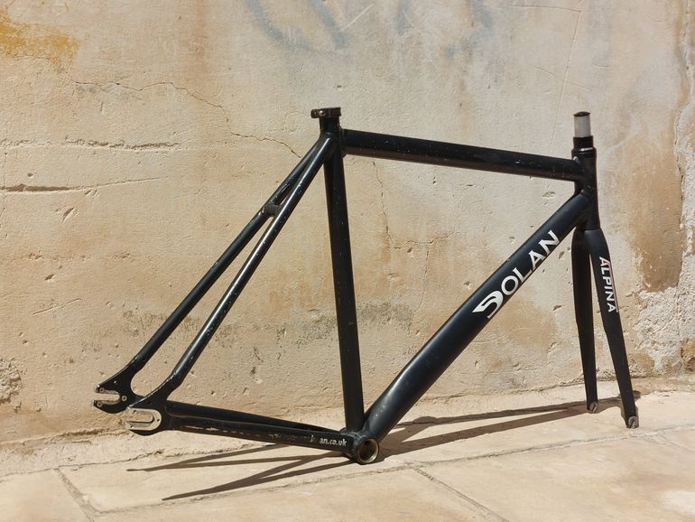 Used Dolan Precursa Track Frame Frameset 2016 Road & Gravel, Black — image 3 of 12