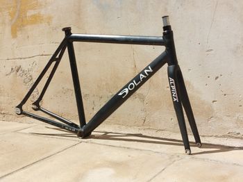 Used Dolan Precursa Track Frame Frameset 2016 Road & Gravel, Black — image 2 of 12