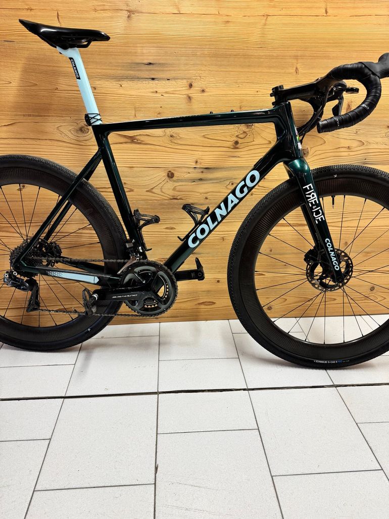 Used Colnago G3-X Shimano GRX 820 2x 2025 2025 Road & Gravel, Green — image 2 of 6