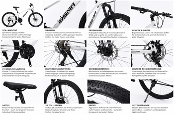 Brugt Other Brands DSVIA Peek 2025 Mountainbike — billede 8 af 11