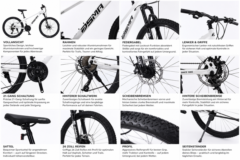 Brugt Other Brands DSVIA Peek 2025 Mountainbike — billede 8 af 11