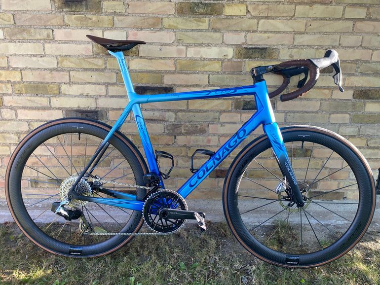Used Colnago C64 Disc Frameset 2021 Frameset 2021 Road & Gravel, Blue — image 1 of 4