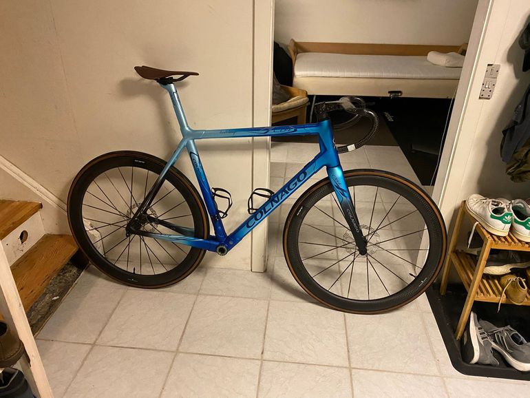 Used Colnago C64 Disc Frameset 2021 Frameset 2021 Road & Gravel, Blue — image 2 of 4
