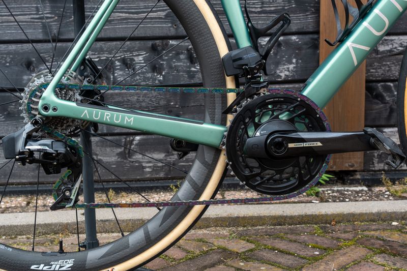 Used Aurum Magma SRAM Force eTap AXS 2024 Road & Gravel, Green — image 3 of 5
