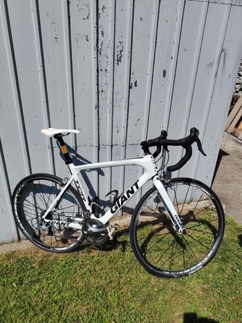 Tweedehands Giant Tcr Shimano Ultegra 2010 Racefiets & gravel