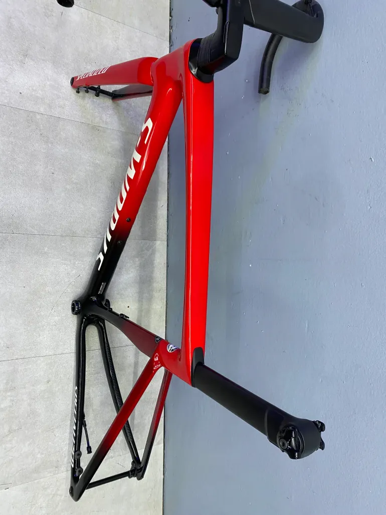 Used Specialized S-Works Tarmac SL7 - Dura Ace Di2 2022 Frameset 2022 Road & Gravel, Red — image 5 of 8