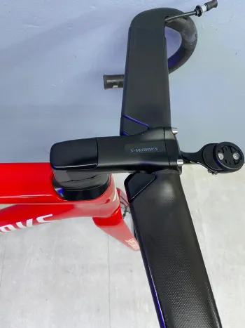 Used Specialized S-Works Tarmac SL7 - Dura Ace Di2 2022 Frameset 2022 Road & Gravel, Red — image 4 of 8
