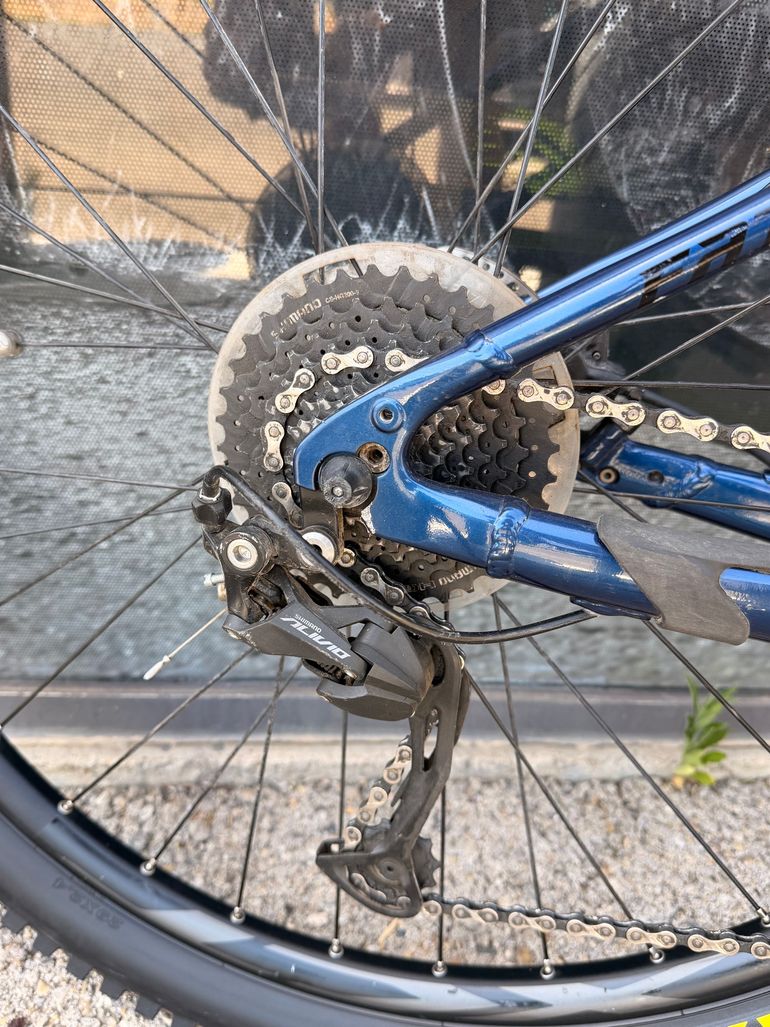 Used Giant Fathom E+3 2022 2022 Mountainbike, Blue — image 2 of 3