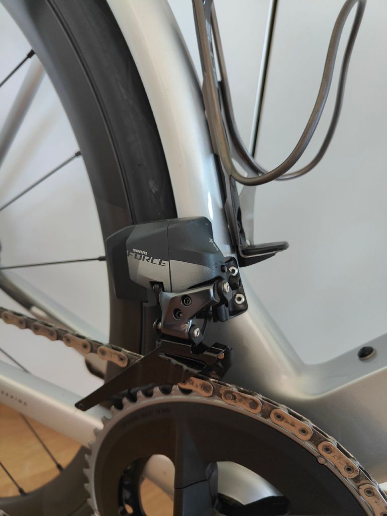 Used 3T Custom SRAM Force eTap AXS 2024 Road & Gravel, Light Gray — image 5 of 5