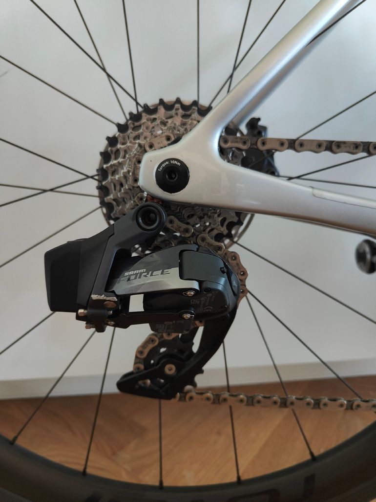 Used 3T Custom SRAM Force eTap AXS 2024 Road & Gravel, Light Gray — image 3 of 5