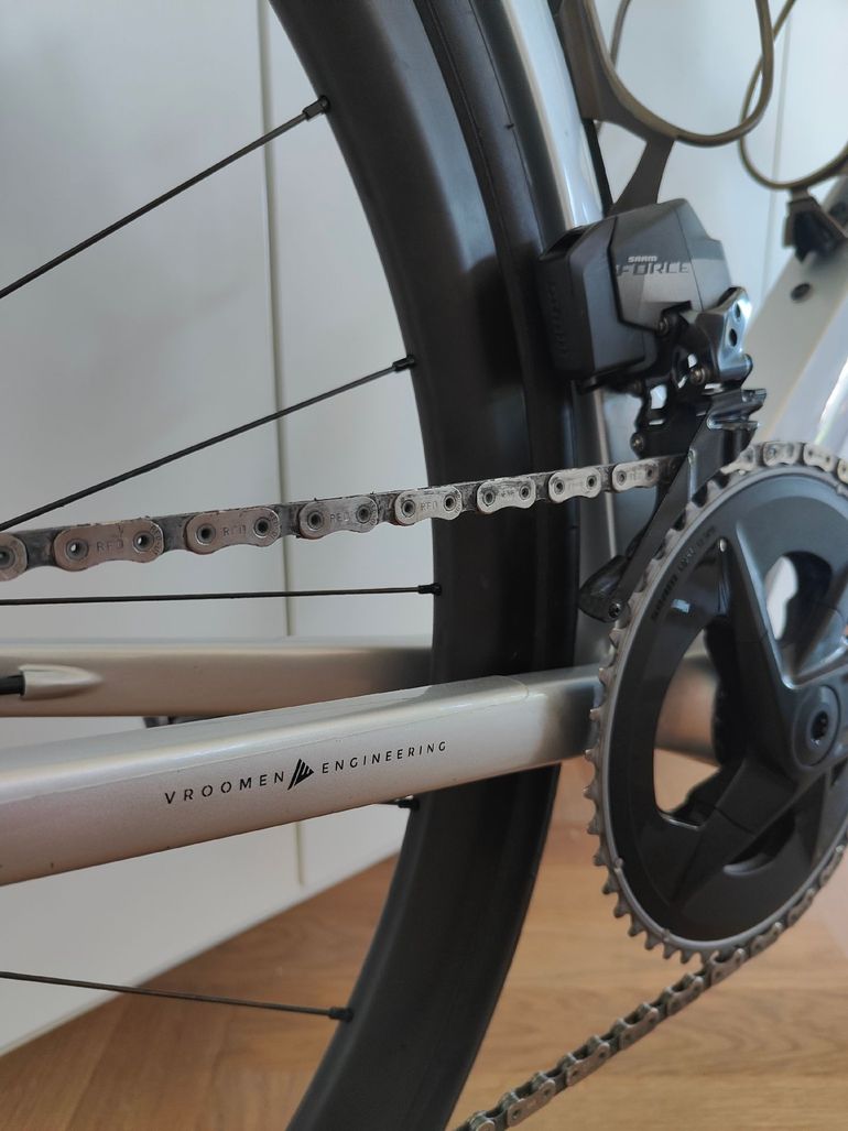 Used 3T Custom SRAM Force eTap AXS 2024 Road & Gravel, Light Gray — image 4 of 5