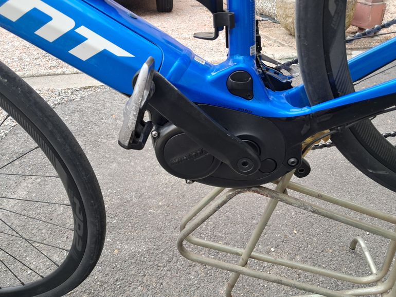 Used Giant Road E+ 1 Pro 2020 2020 Road & Gravel, Blue — image 13 of 14