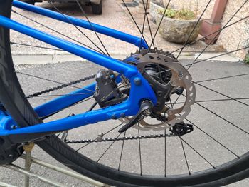 Used Giant Road E+ 1 Pro 2020 2020 Road & Gravel, Blue — image 7 of 14