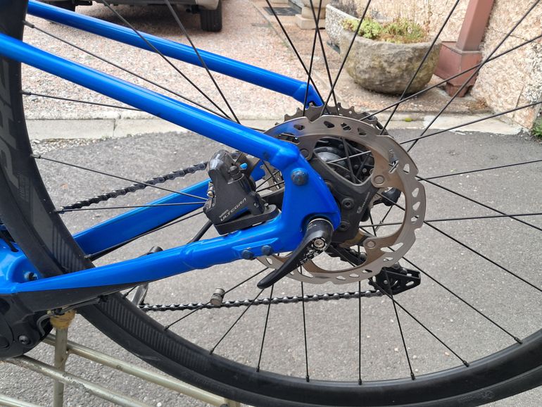 Used Giant Road E+ 1 Pro 2020 2020 Road & Gravel, Blue — image 7 of 14