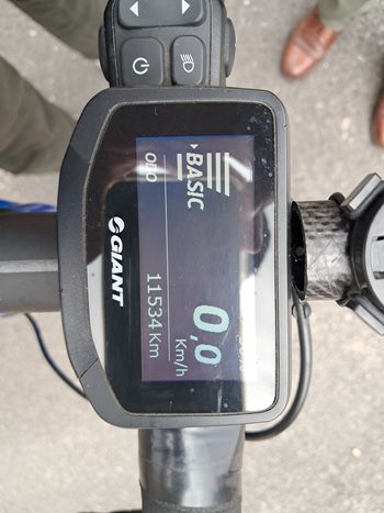 Used Giant Road E+ 1 Pro 2020 2020 Road & Gravel, Blue — image 2 of 14
