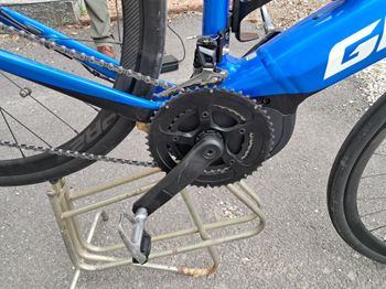 Used Giant Road E+ 1 Pro 2020 2020 Road & Gravel, Blue — image 10 of 14