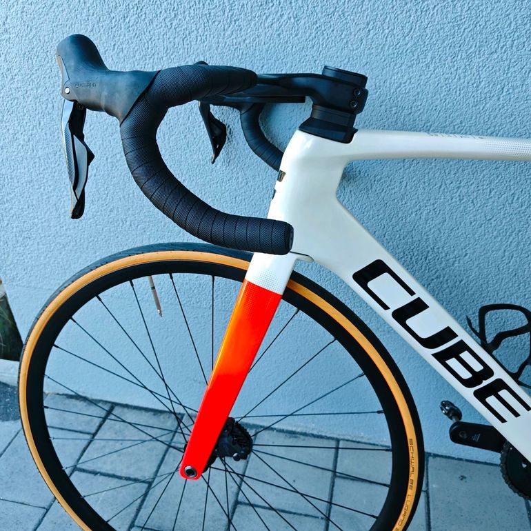 Used CUBE LITENING AERO C:68X, SLT 2026 2026 Road & Gravel, White — image 9 of 19