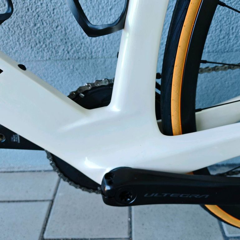 Used CUBE LITENING AERO C:68X, SLT 2026 2026 Road & Gravel, White — image 6 of 19