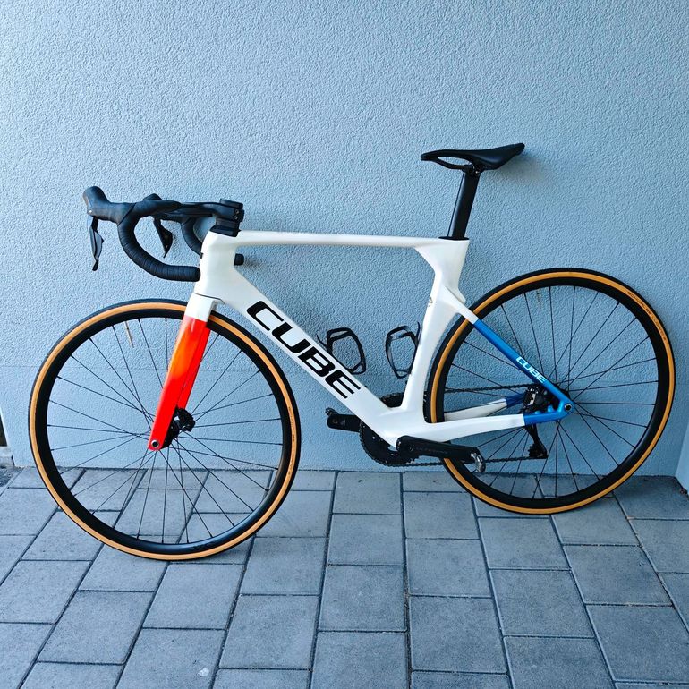 Used CUBE LITENING AERO C:68X, SLT 2026 2026 Road & Gravel, White — image 8 of 19