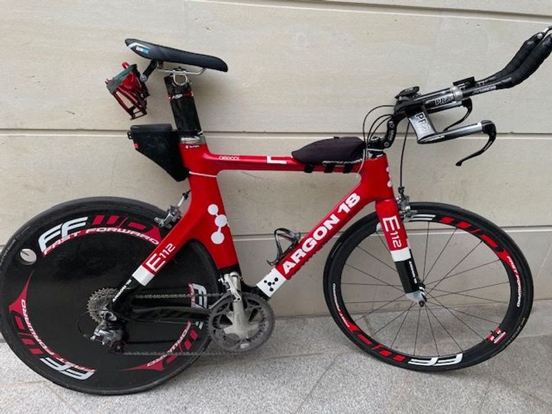 Used Argon 18 E 112 2015 Road & Gravel, Red — image 1 of 3