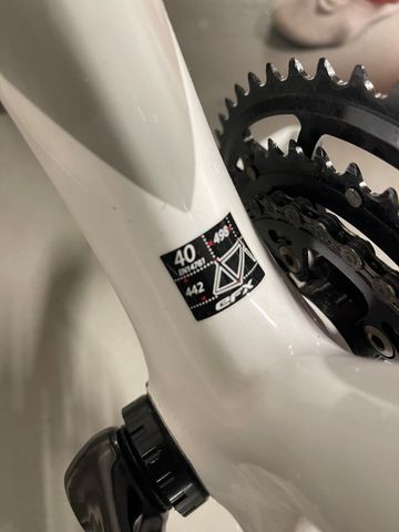 Gebrauchtes Eddy Merckx EFX CL+240 2014 2014 Road & Gravel, Weiß — Bild 3 von 14