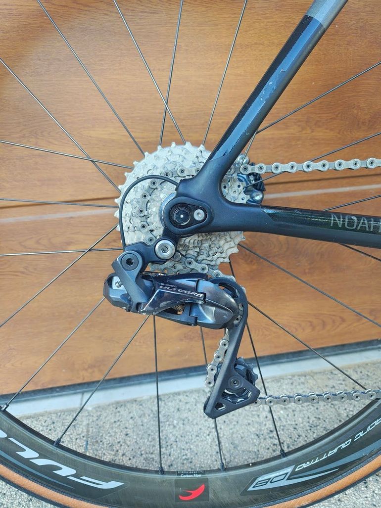 Used Ridley Noah Disc Aero+ - Ultegra Di2 2019 2019 Road & Gravel, Light Gray — image 6 of 8