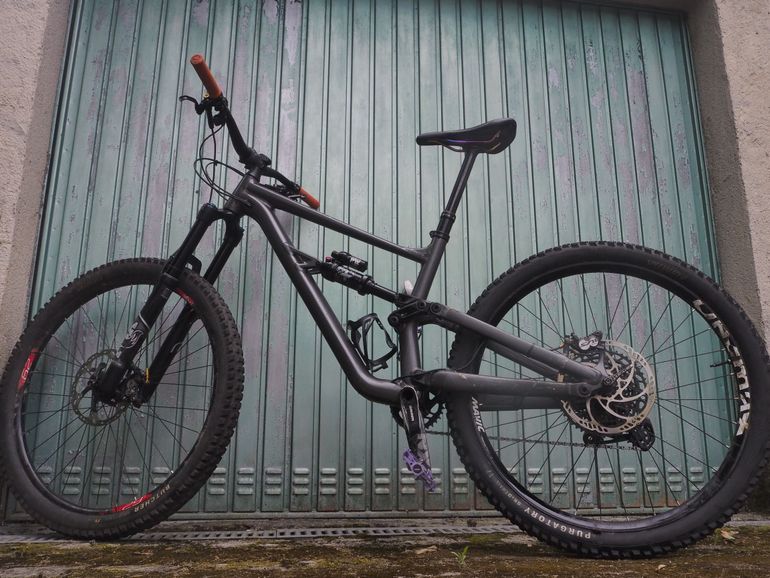 Used Specialized Status 160 2022 2022 Mountainbike, Light Gray, 29 — image 4 of 4