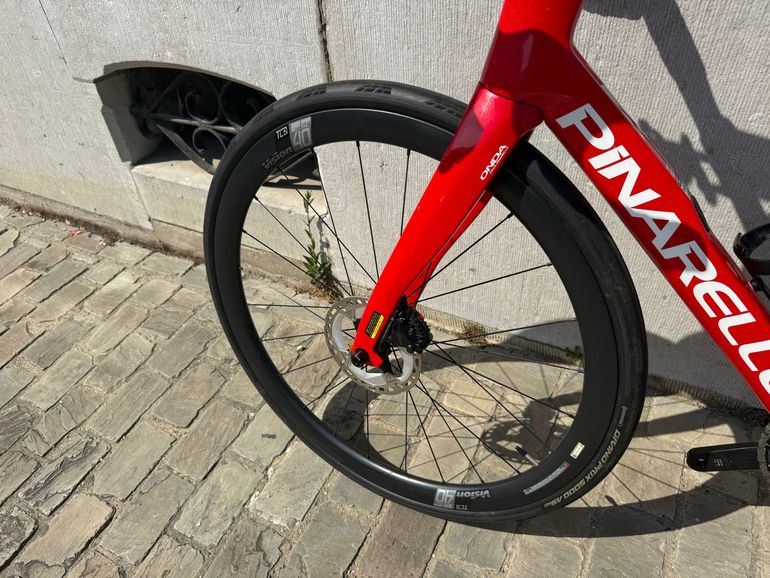 Used Pinarello X3 105 Di2 2023 2023 Road & Gravel, Red — image 6 of 6