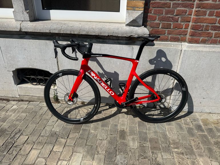 Used Pinarello X3 105 Di2 2023 2023 Road & Gravel, Red — image 1 of 6