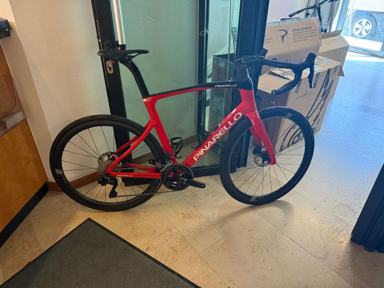 Used Pinarello X3 105 Di2 2023 2023 Road & Gravel, Red — image 3 of 6